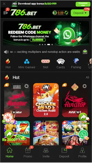 786 bet game image