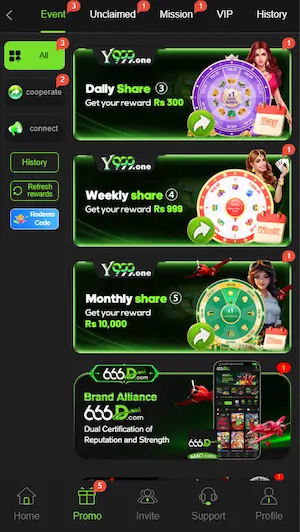 Y999 game bonuses image