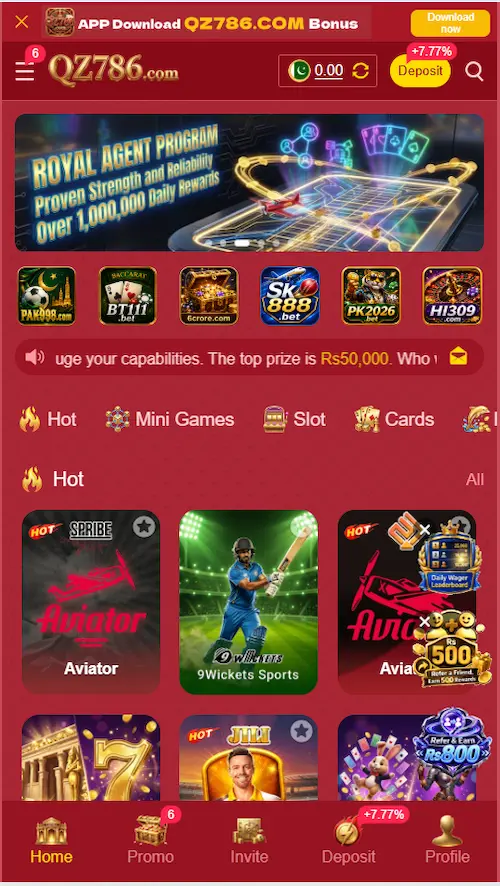 qz786 game apk download