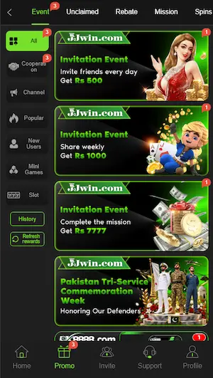 JJWIN Game App