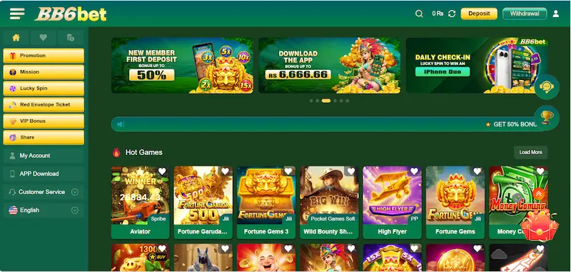 bb6bet game